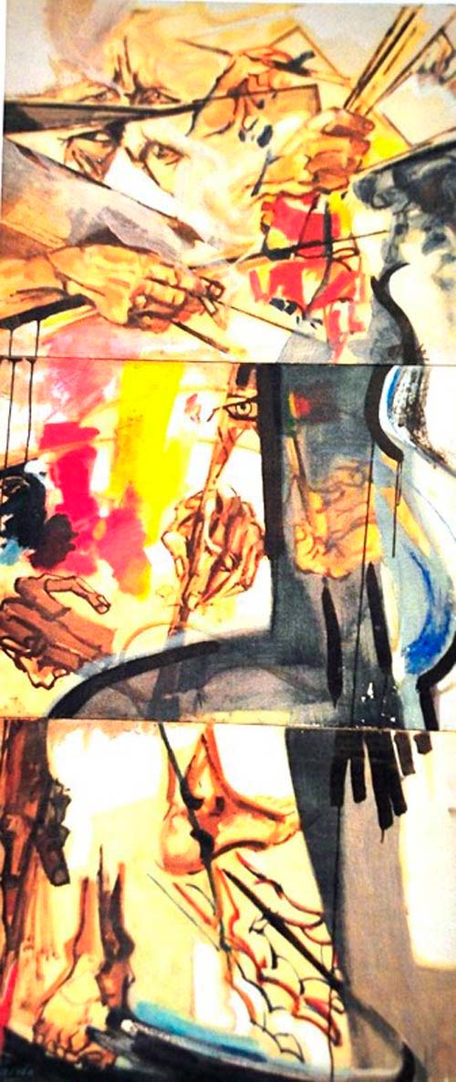 Imagenes de un Pintor de Pardo Orlando (2/11/1930- 24/08/2014) en venta en Achaval Carlos - Pinturas, dibujos, carbonillas, esculturas, grabados y antigedades