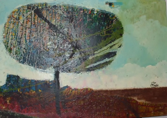 Cuadro El �rbol de la Vida de Pardo Orlando (2/11/1930- 24/08/2014)