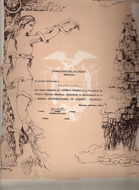 Cuadros y pinturas en venta en esta galeria de arte virtual Carlos Achaval