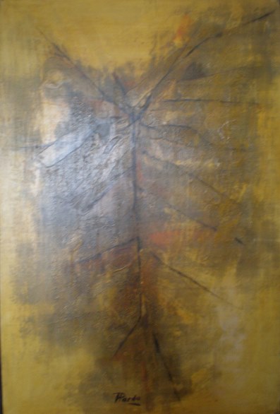 Cuadro La hoja de Pardo Orlando (2/11/1930- 24/08/2014)