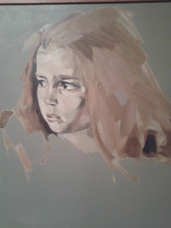 Cuadro Retrato de Selvita de Pardo Orlando (2/11/1930- 24/08/2014)