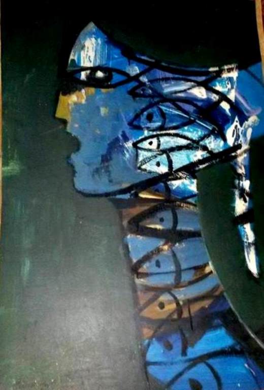 Cuadro Figura de Pardo Orlando (2/11/1930- 24/08/2014)