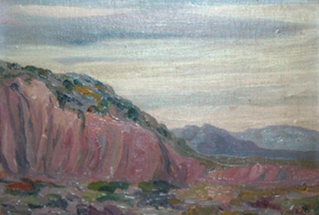 Cuadro Paisaje de De Lucia. Fidel (1896 -1956)