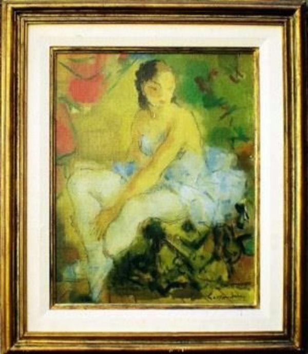 Cuadro Bailarina  VENDIDO de Jarry Gast�n (1889-1974)