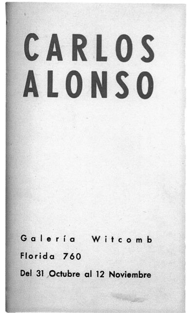 Cuadros y pinturas en venta en esta galeria de arte virtual Carlos Achaval