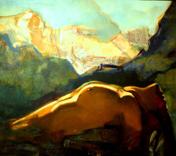 Desnudo Montaña