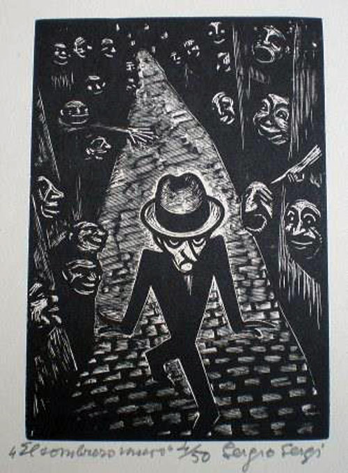 Cuadro Sombrero Nuevo - VENDIDO - de Sergi Sergio (1896-1973)