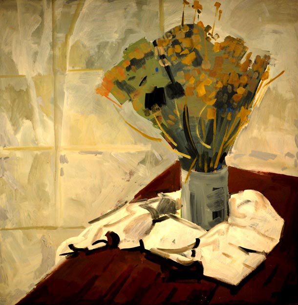 Cuadro Hojas de Pardo Orlando (2/11/1930- 24/08/2014)