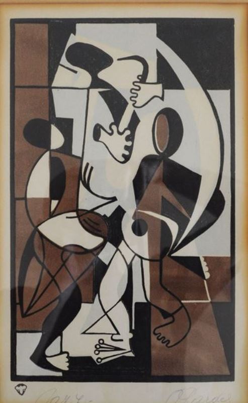 Cuadro JAZZ - VENDIDO - de Pardo Orlando (2/11/1930- 24/08/2014)