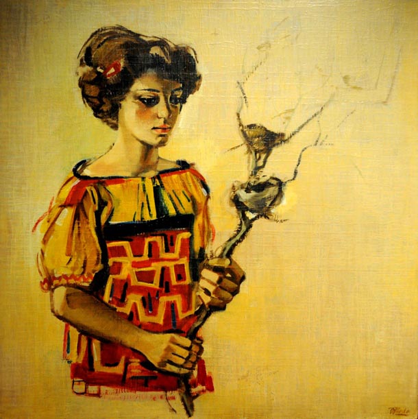 Cuadro Laura con Nido de Pardo Orlando (2/11/1930- 24/08/2014)