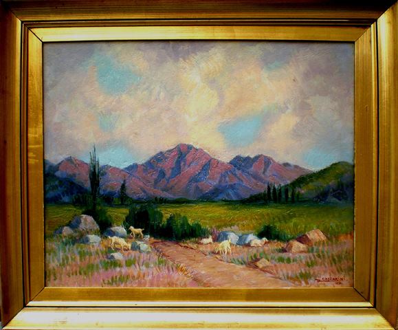 Cuadro Paisaje Serrano  