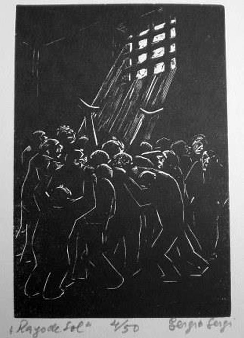 Cuadro Rayo de Sol de Sergi Sergio (1896-1973)