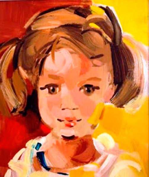 Cuadro Ver�nica de Pardo Orlando (2/11/1930- 24/08/2014)